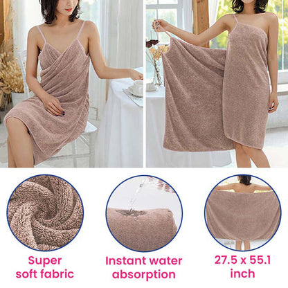 Ultra Soft Wearable Bath Towel