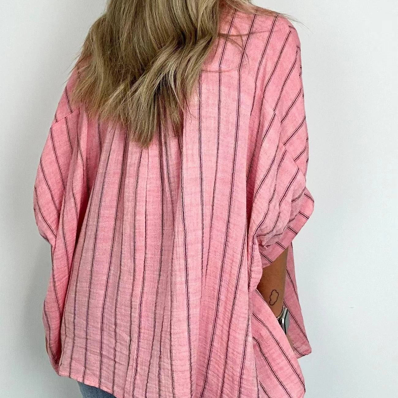 Women's Casual Striped Shirt-Keep You Comfortable All Day Long