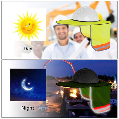 Hard Hat Sun Shield