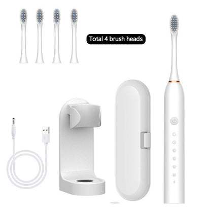 🔥 Portable Adult Sonic Electric Toothbrush