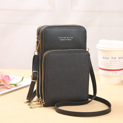 Multifunctional Crossbody Phone Wallet