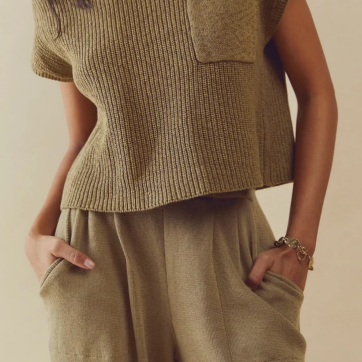 SPRING WOMEN'S SWEATER SUIT