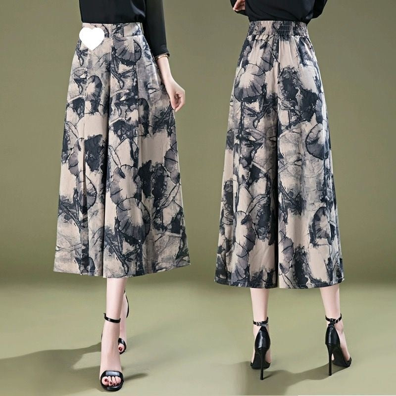 Women’s  Elegant Chiffon Wide Leg Culottes