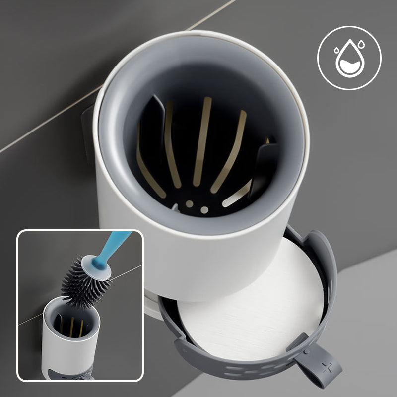 [Practical Gift] Toilet Brush With Dispenser Holder