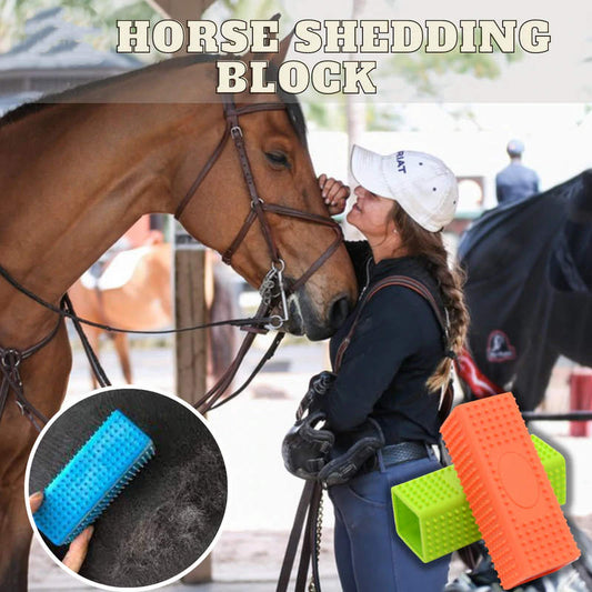 Horse Shedding Block