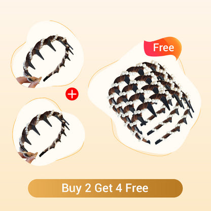 🔥Buy 1 Get 2 Free🔥Vintage High Cranium Artificial Pearl Hairband