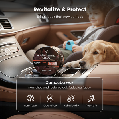 Interior Cleaning Cream for Cars
