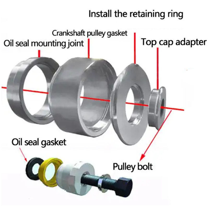 🔥Hot Sale🔥Portable Cam & Crankshaft Seal Removal Tool Kit