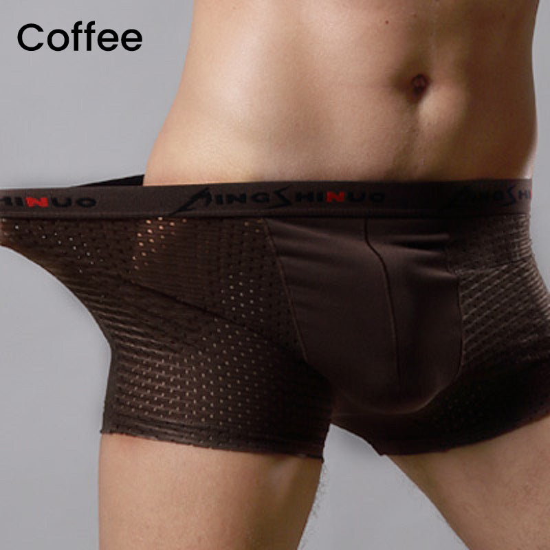 [Best Gift for Him] Men's Breathable Mesh Boxer Briefs