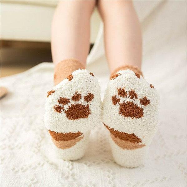 Cat Paw Indoor Socks