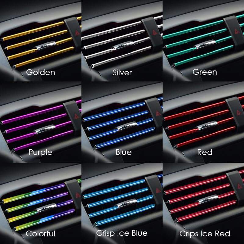 Car Vent Decorative Strip (10/20PCS)