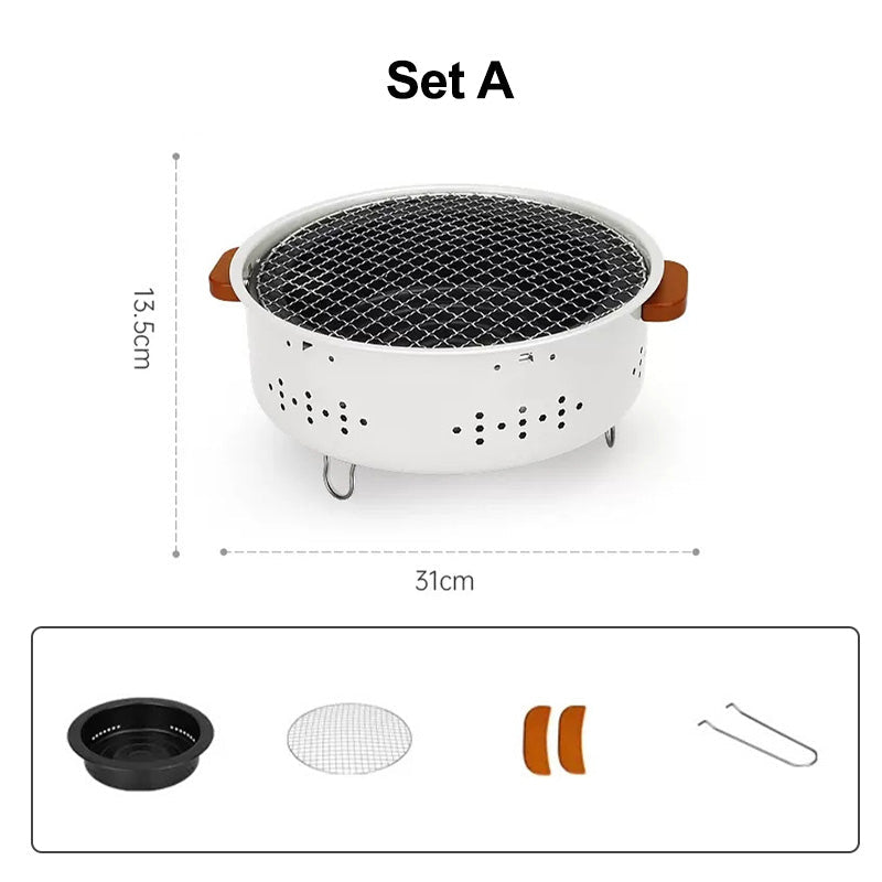 3 in 1 Portable Outdoor Camping Grill