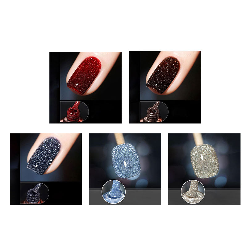 👍2024 New Arrival💥High Density Glitter Nail Gel Polish