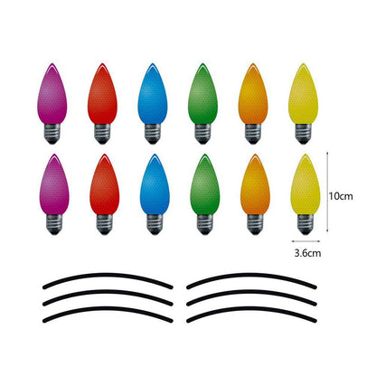 🔥Hot Sale 49% OFF🔥Reflective Light Bulb Magnet Decoration Set