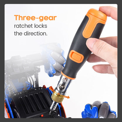 Multifunctional Ratchet Screwdriver 10 In 1