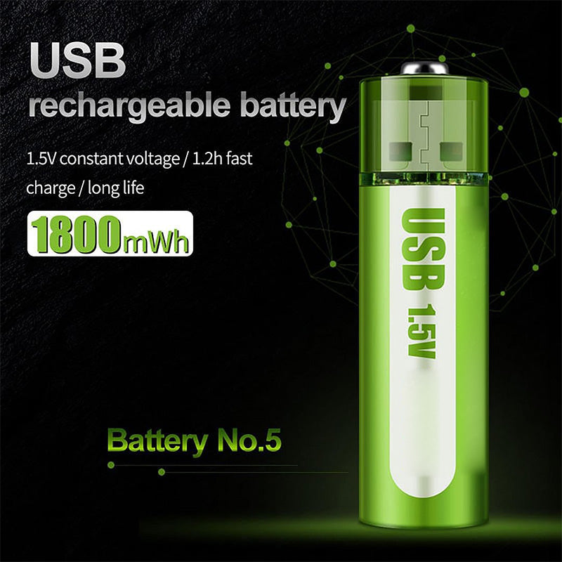 USB Rechargeable Constant Voltage Large Capacity Environmentally Friendly Lithium Battery