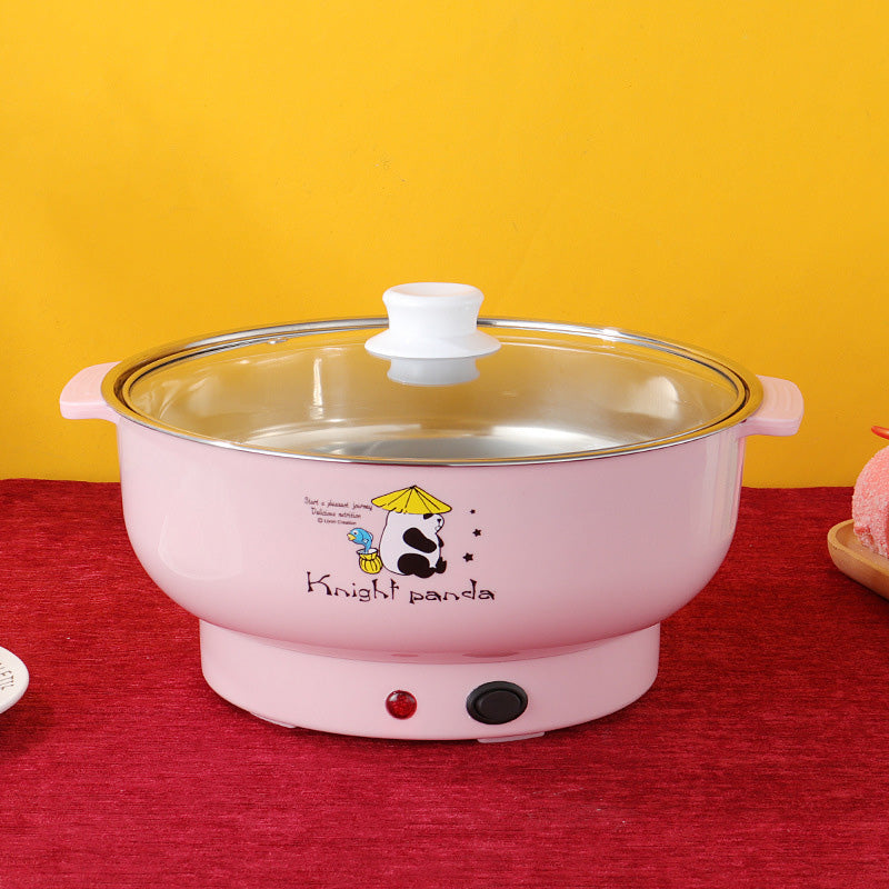 Multifunctional Electric Cooking Pot With Steamer