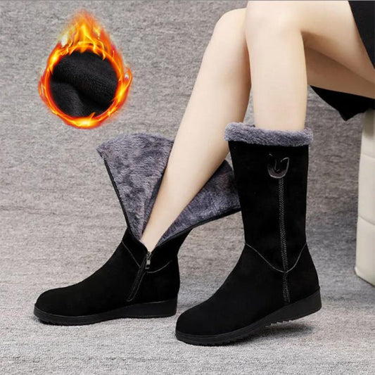 Women's Casual Plush Thermal Snow Boots