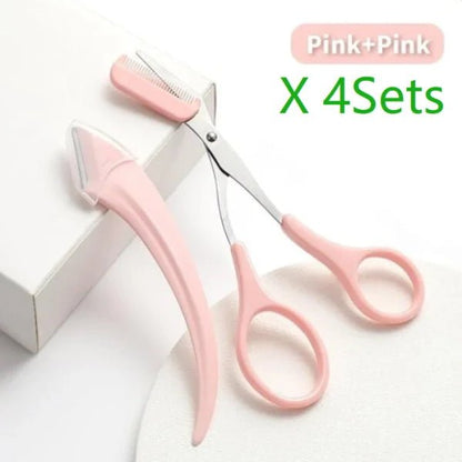 Eyebrow Scissors With Comb