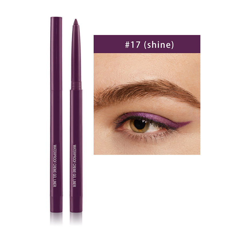 20 PCS Multi-Color Waterproof Long-Lasting Eyeliner Pencil Set