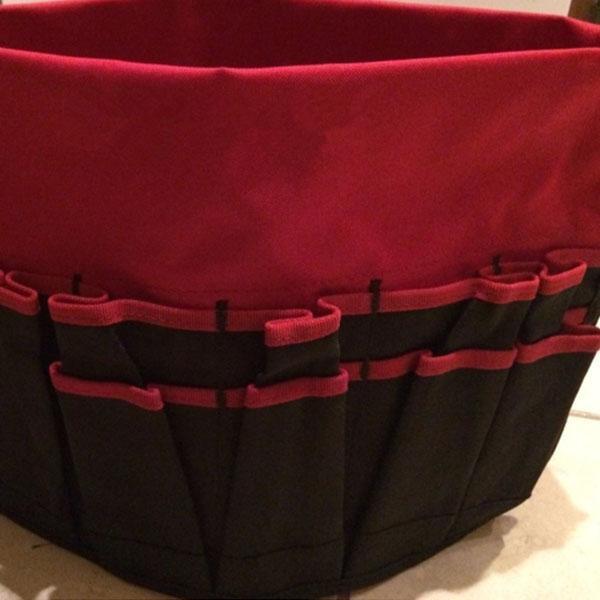 42 Pockets Bucket Tool Organizer