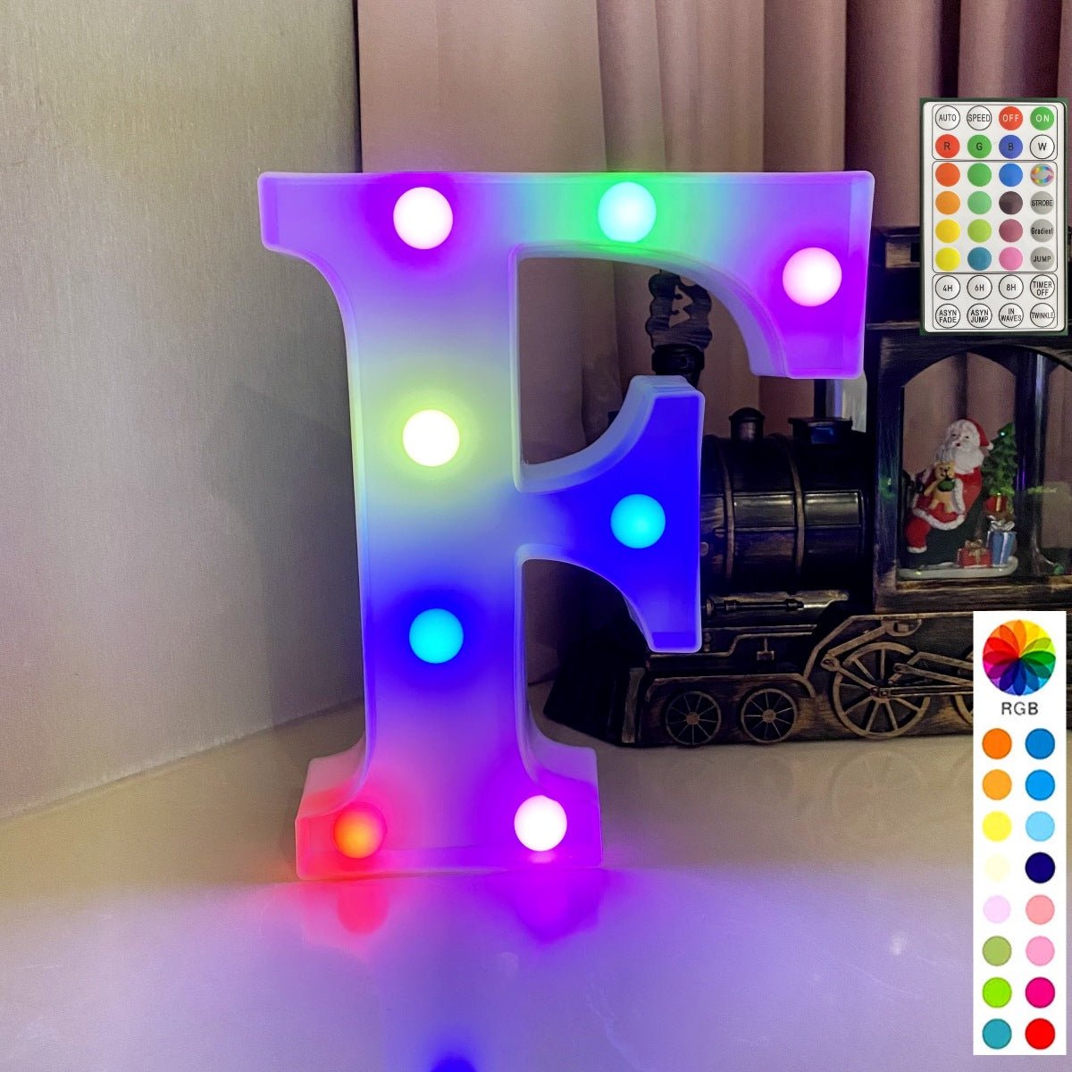 Colorful LED Marquee Letter Lights