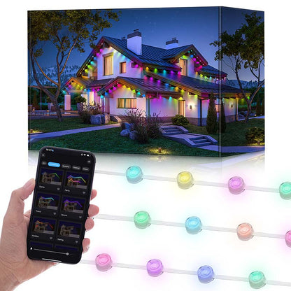 🎊Christmas sale🎊Smart RGB Outdoor Lights Strings