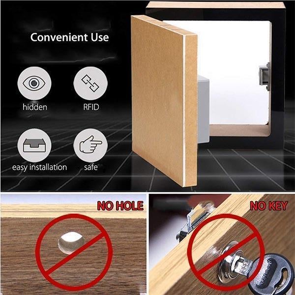 Invisible Induction Drawer Lock