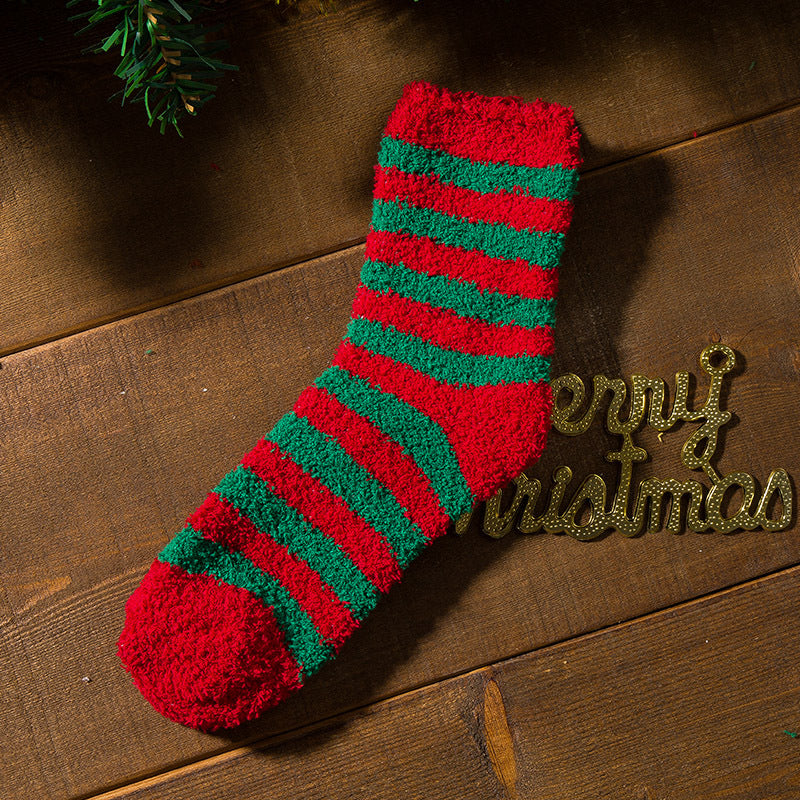 Gift Choice -Christmas Warm Fuzzy Cartoon Socks