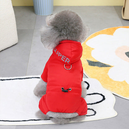 🐶Waterproof Dog Winter Jacket with D-Ring🐶