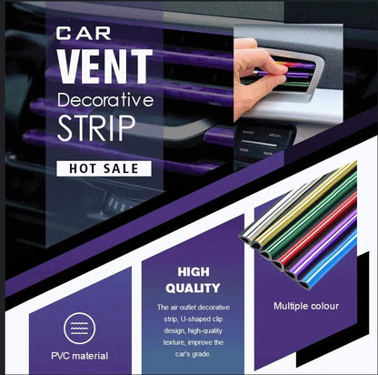 Car Vent Decorative Strip (10/20PCS)