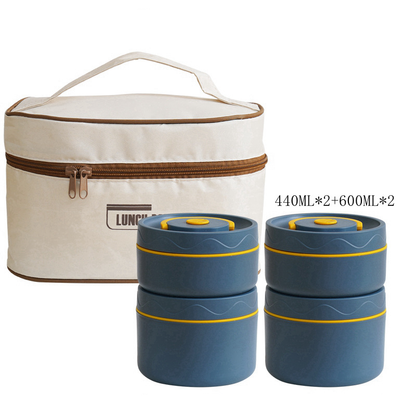 Portable Insulated Lunch Container Set (50% OFF)