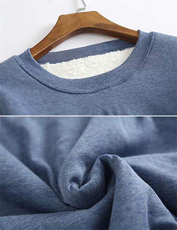 Women's Cotton Round Neck Solid Sweatshirt