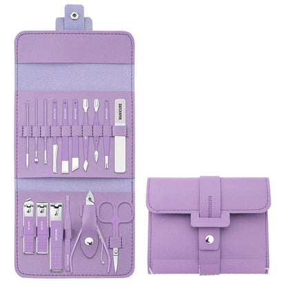 16 PCS Nail Care Set（Ten colors）