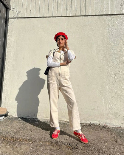 🔥🔥49% OFF-Cropped Utility Jumpsuit