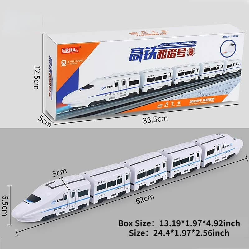 Electric Universal Simulation High-Speed Railway Harmony Train Toy