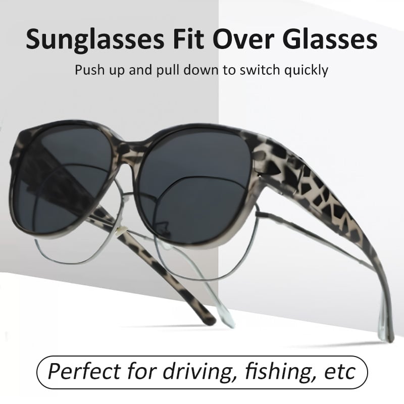 👓UV400 Protection Fit Over Glasses Sunglasses
