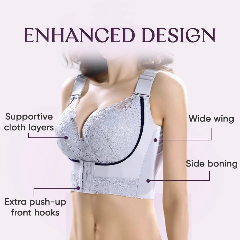 Double-support Wireless Bra