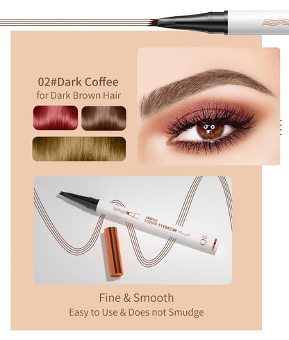 Liquid Smudge-proof Natural Eyebrow Pencil-BUY 1 GET 1 FREE