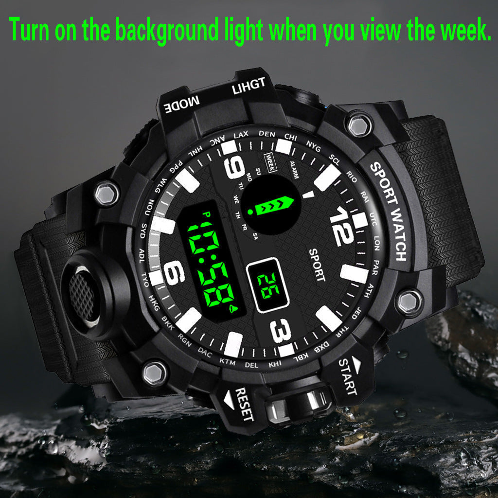 Multifunctional Waterproof Outdoor Sports Watch