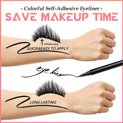 Colorful Self-Adhesive Eyeliner