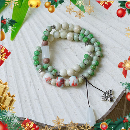 🤩 Vintage Ceramic Beads Bracelet