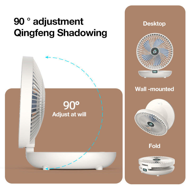 Household Dual-use Suspension Adjustable Fan