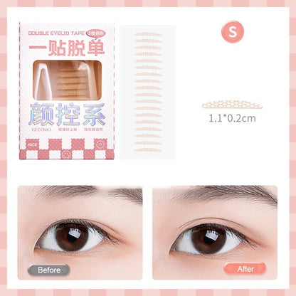 【One Sticker To Double Eyelid】Simulation Invisible Lace Double Eyelid Sticker