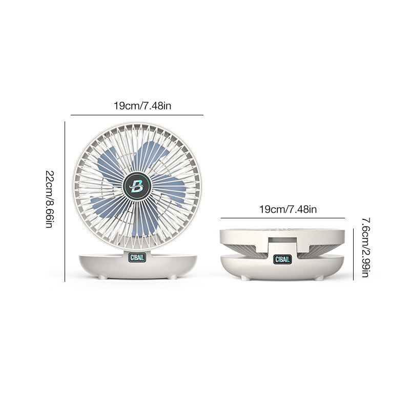 Household Dual-use Suspension Adjustable Fan