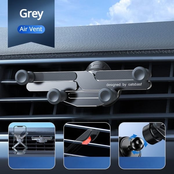 Invisible Rotatable Air Vent Mount Car Phone Holder