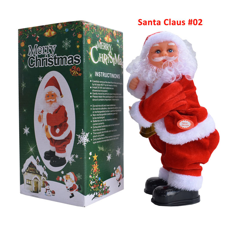 Electric Dancing Music Santa Claus