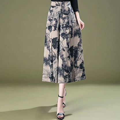 Women’s  Elegant Chiffon Wide Leg Culottes