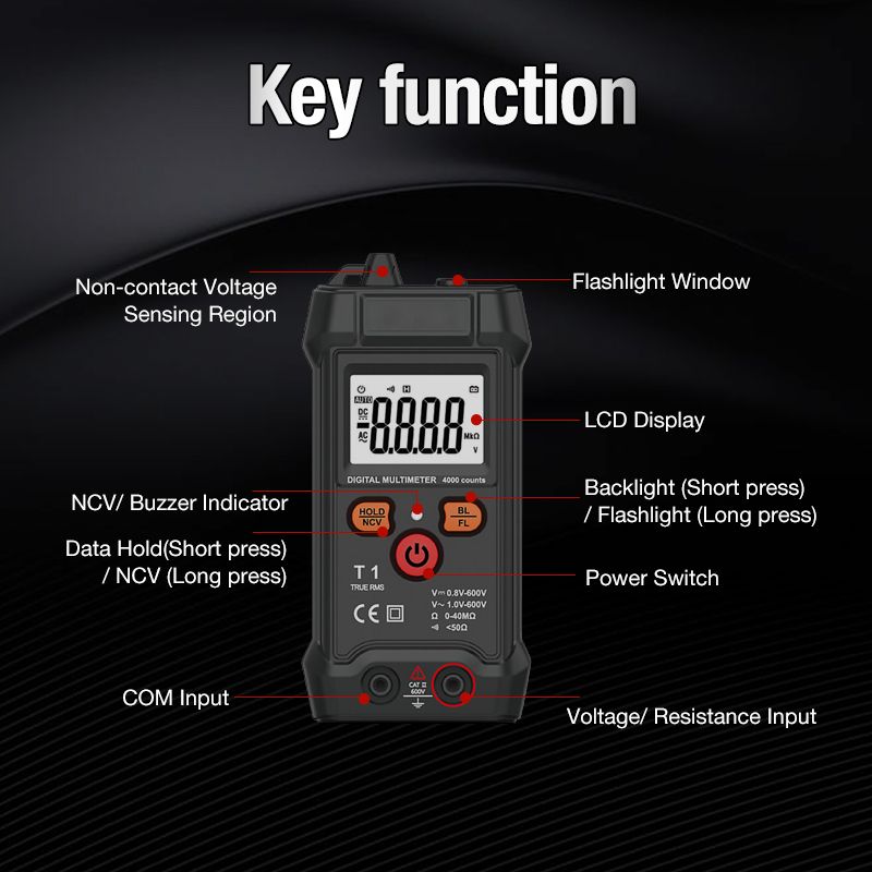 Fully Automatic Intelligent Digital Multimeter