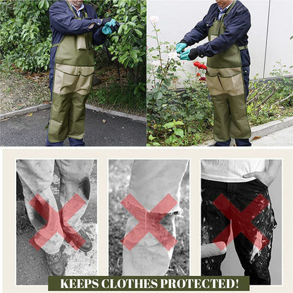 Gardening Multi Pockets Leg Protect Apron